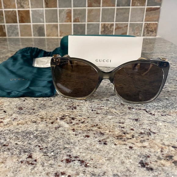 Gucci Ombré Wavy sunglasses. New - Picture 3 of 7